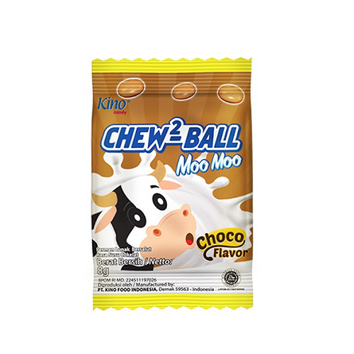 KINO CHEW2 BALL MOOMOO CHOCO 8G